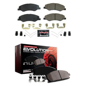 PowerStop® - Z23 Evolution Sport Performance Carbon-Fiber Ceramic Front and Rear Brake Pad Set