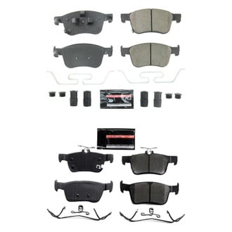 PowerStop® - Z23 Evolution Sport Performance Carbon-Fiber Ceramic Front and Rear Brake Pad Set