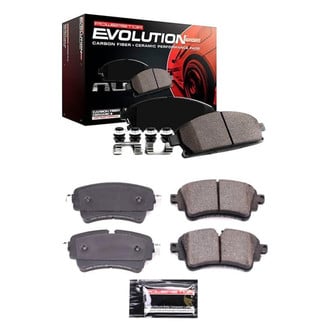 PowerStop® - Z23 Evolution Sport Performance Carbon-Fiber Ceramic Front and Rear Brake Pad Set