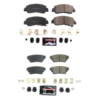 PowerStop® - Z23 Evolution Sport Performance Carbon-Fiber Ceramic Front and Rear Brake Pad Set