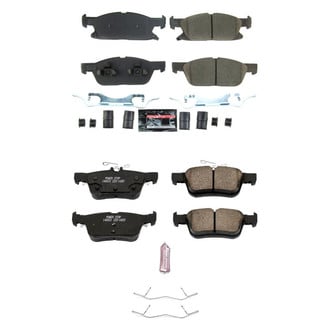 PowerStop® - Z23 Evolution Sport Performance Carbon-Fiber Ceramic Front and Rear Brake Pad Set