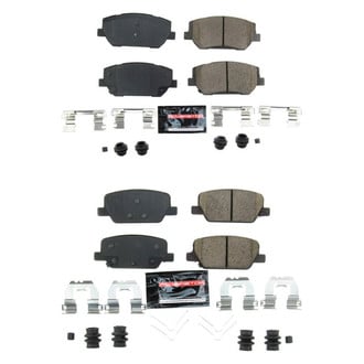 PowerStop® - Z23 Evolution Sport Performance Carbon-Fiber Ceramic Front and Rear Brake Pad Set