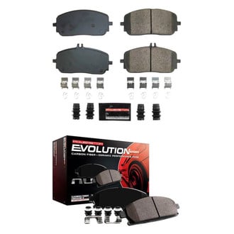 PowerStop® - Z23 Evolution Sport Performance Carbon-Fiber Ceramic Front and Rear Brake Pad Set