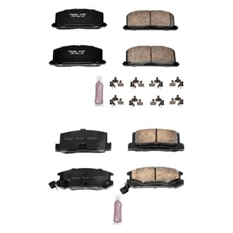 PowerStop® - Z23 Evolution Sport Performance Carbon-Fiber Ceramic Front and Rear Brake Pad Set