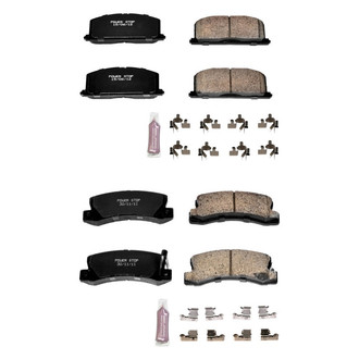 PowerStop® - Z23 Evolution Sport Performance Carbon-Fiber Ceramic Front and Rear Brake Pad Set