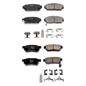 PowerStop® - Z23 Evolution Sport Performance Carbon-Fiber Ceramic Front and Rear Brake Pad Set