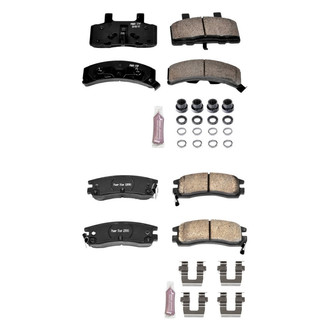 PowerStop® - Z23 Evolution Sport Performance Carbon-Fiber Ceramic Front and Rear Brake Pad Set