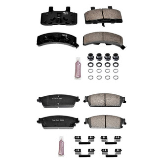 PowerStop® - Z23 Evolution Sport Performance Carbon-Fiber Ceramic Front and Rear Brake Pad Set
