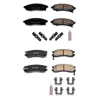 PowerStop® - Z23 Evolution Sport Performance Carbon-Fiber Ceramic Front and Rear Brake Pad Set