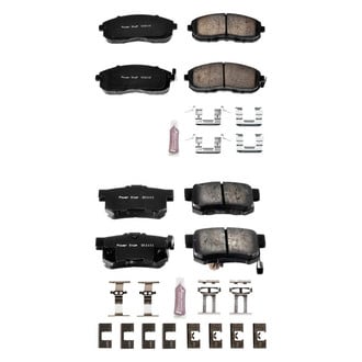 PowerStop® - Z23 Evolution Sport Performance Carbon-Fiber Ceramic Front and Rear Brake Pad Set