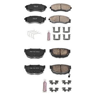 PowerStop® - Z23 Evolution Sport Performance Carbon-Fiber Ceramic Front and Rear Brake Pad Set