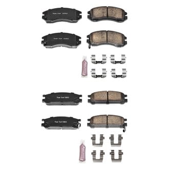 PowerStop® - Z23 Evolution Sport Performance Carbon-Fiber Ceramic Front and Rear Brake Pad Set