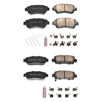 PowerStop® - Z23 Evolution Sport Performance Carbon-Fiber Ceramic Front and Rear Brake Pad Set
