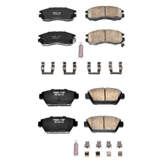 PowerStop® - Z23 Evolution Sport Performance Carbon-Fiber Ceramic Front and Rear Brake Pad Set