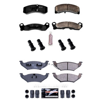 PowerStop® - Z23 Evolution Sport Performance Carbon-Fiber Ceramic Front and Rear Brake Pad Set