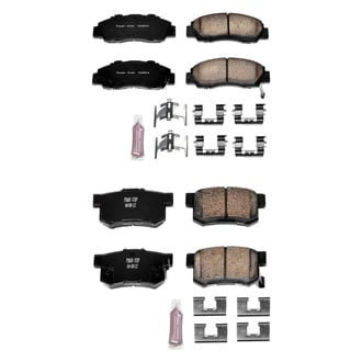 PowerStop® - Z23 Evolution Sport Performance Carbon-Fiber Ceramic Front and Rear Brake Pad Set