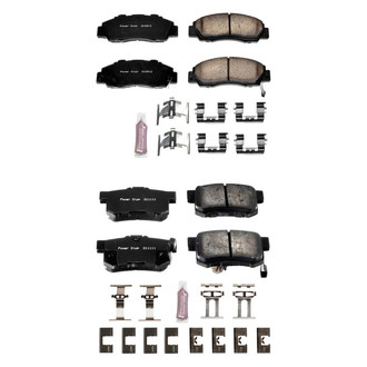 PowerStop® - Z23 Evolution Sport Performance Carbon-Fiber Ceramic Front and Rear Brake Pad Set