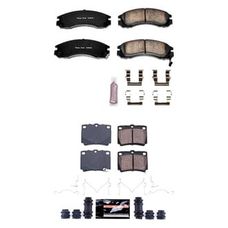 PowerStop® - Z23 Evolution Sport Performance Carbon-Fiber Ceramic Front and Rear Brake Pad Set