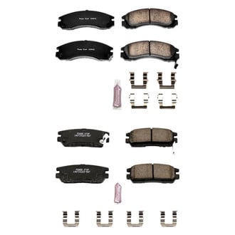 PowerStop® - Z23 Evolution Sport Performance Carbon-Fiber Ceramic Front and Rear Brake Pad Set