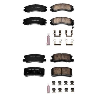PowerStop® - Z23 Evolution Sport Performance Carbon-Fiber Ceramic Front and Rear Brake Pad Set