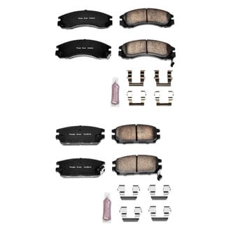 PowerStop® - Z23 Evolution Sport Performance Carbon-Fiber Ceramic Front and Rear Brake Pad Set
