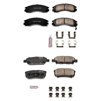 PowerStop® - Z23 Evolution Sport Performance Carbon-Fiber Ceramic Front and Rear Brake Pad Set