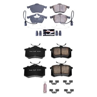 PowerStop® - Z23 Evolution Sport Performance Carbon-Fiber Ceramic Front and Rear Brake Pad Set