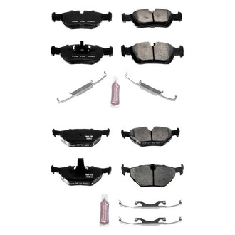 PowerStop® - Z23 Evolution Sport Performance Carbon-Fiber Ceramic Front and Rear Brake Pad Set