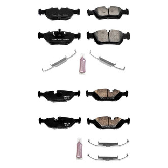 PowerStop® - Z23 Evolution Sport Performance Carbon-Fiber Ceramic Front and Rear Brake Pad Set