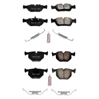PowerStop® - Z23 Evolution Sport Performance Carbon-Fiber Ceramic Front and Rear Brake Pad Set
