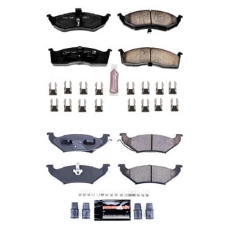 PowerStop® - Z23 Evolution Sport Performance Carbon-Fiber Ceramic Front and Rear Brake Pad Set