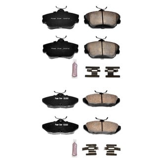 PowerStop® - Z23 Evolution Sport Performance Carbon-Fiber Ceramic Front and Rear Brake Pad Set