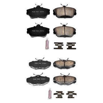 PowerStop® - Z23 Evolution Sport Performance Carbon-Fiber Ceramic Front and Rear Brake Pad Set