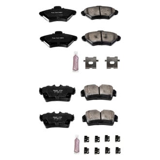 PowerStop® - Z23 Evolution Sport Performance Carbon-Fiber Ceramic Front and Rear Brake Pad Set