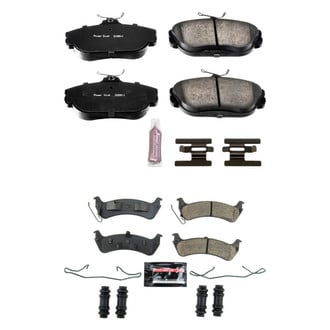 PowerStop® - Z23 Evolution Sport Performance Carbon-Fiber Ceramic Front and Rear Brake Pad Set