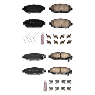 PowerStop® - Z23 Evolution Sport Performance Carbon-Fiber Ceramic Front and Rear Brake Pad Set