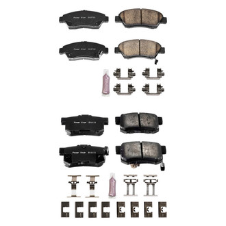 PowerStop® - Z23 Evolution Sport Performance Carbon-Fiber Ceramic Front and Rear Brake Pad Set
