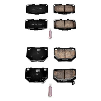 PowerStop® - Z23 Evolution Sport Performance Carbon-Fiber Ceramic Front and Rear Brake Pad Set