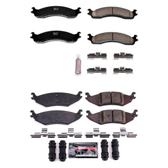 PowerStop® - Z23 Evolution Sport Performance Carbon-Fiber Ceramic Front and Rear Brake Pad Set
