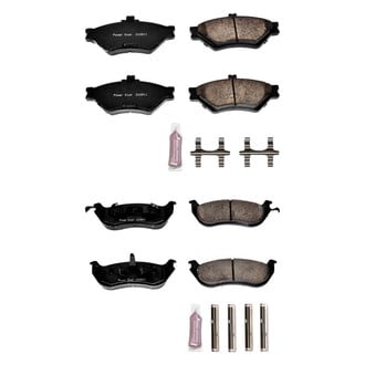 PowerStop® - Z23 Evolution Sport Performance Carbon-Fiber Ceramic Front and Rear Brake Pad Set