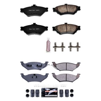 PowerStop® - Z23 Evolution Sport Performance Carbon-Fiber Ceramic Front and Rear Brake Pad Set