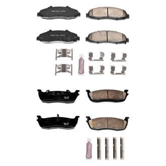 PowerStop® - Z23 Evolution Sport Performance Carbon-Fiber Ceramic Front and Rear Brake Pad Set