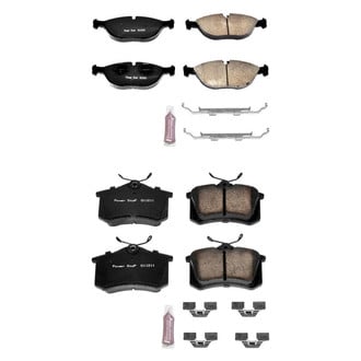 PowerStop® - Z23 Evolution Sport Performance Carbon-Fiber Ceramic Front and Rear Brake Pad Set