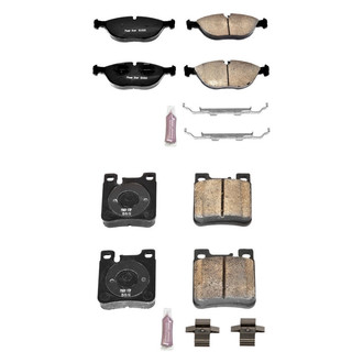 PowerStop® - Z23 Evolution Sport Performance Carbon-Fiber Ceramic Front and Rear Brake Pad Set