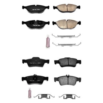 PowerStop® - Z23 Evolution Sport Performance Carbon-Fiber Ceramic Front and Rear Brake Pad Set