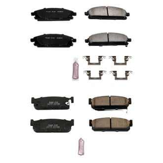 PowerStop® - Z23 Evolution Sport Performance Carbon-Fiber Ceramic Front and Rear Brake Pad Set