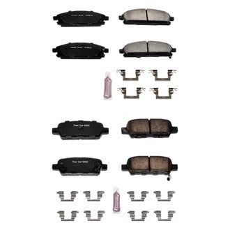 PowerStop® - Z23 Evolution Sport Performance Carbon-Fiber Ceramic Front and Rear Brake Pad Set