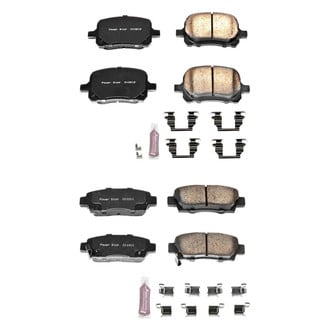 PowerStop® - Z23 Evolution Sport Performance Carbon-Fiber Ceramic Front and Rear Brake Pad Set