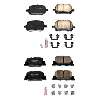 PowerStop® - Z23 Evolution Sport Performance Carbon-Fiber Ceramic Front and Rear Brake Pad Set