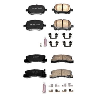 PowerStop® - Z23 Evolution Sport Performance Carbon-Fiber Ceramic Front and Rear Brake Pad Set